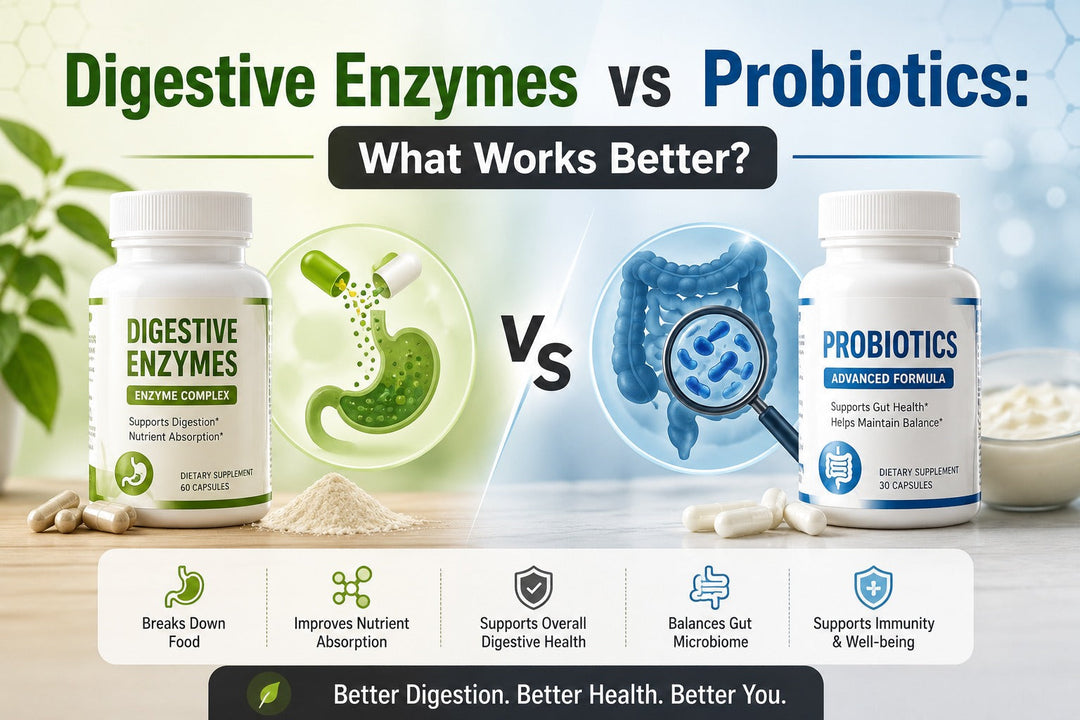 Digestive Enzymes vs Probiotics: What Works Better?