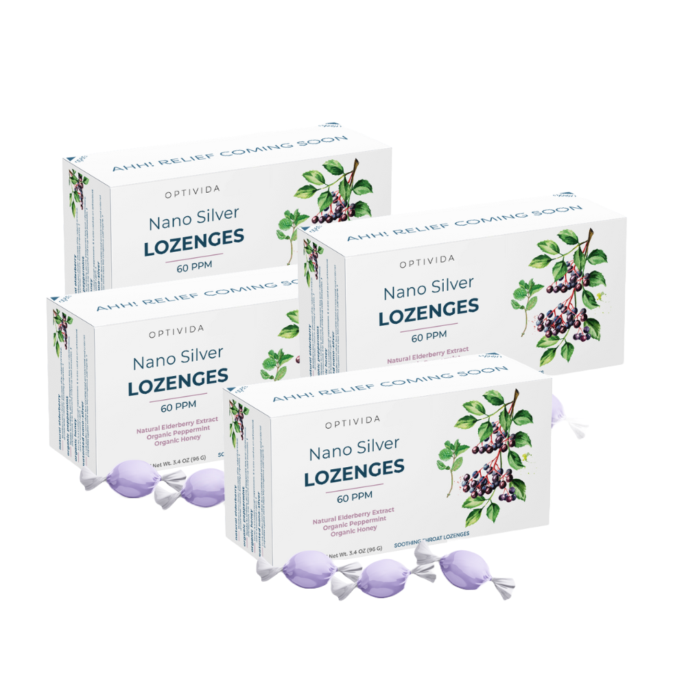 Elderberry Silver Lozenges - 4 Pack