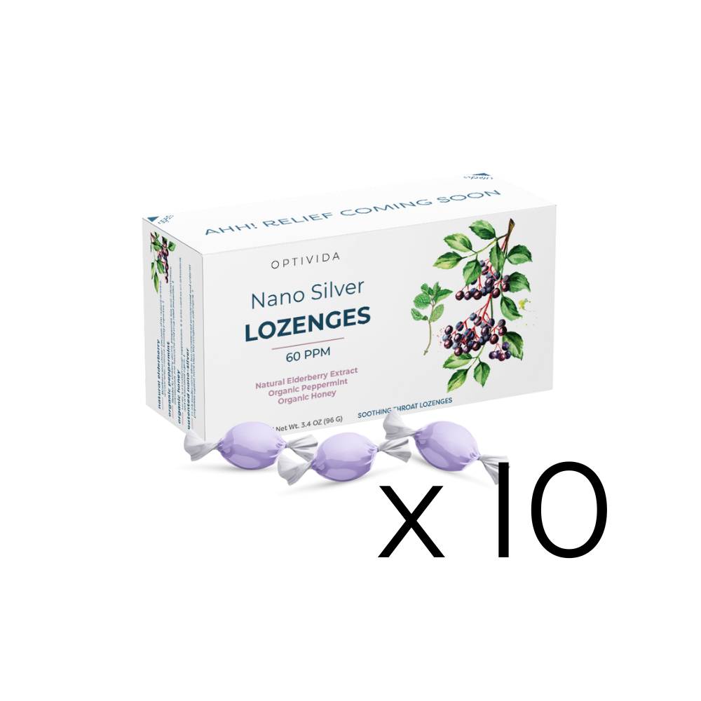 Elderberry Silver Lozenges - 10 Pack