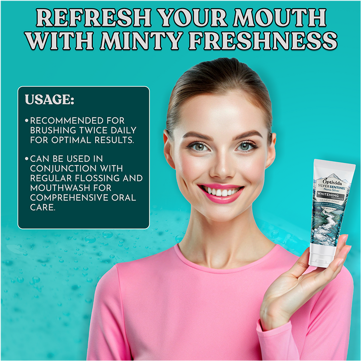 Silver Whitening Toothpaste 4oz