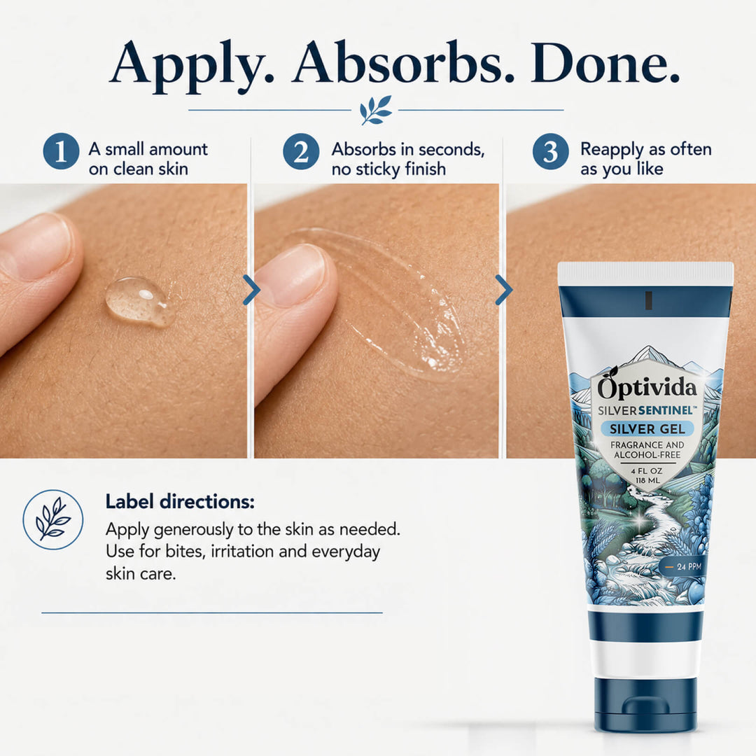 Silver Gel - 4 oz. Tube