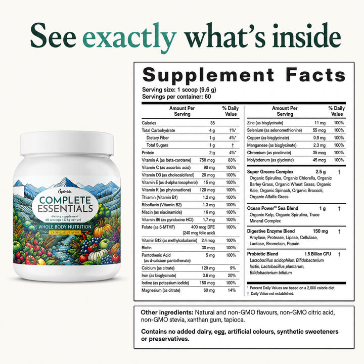 Complete Essentials Family Canister (60 servings)