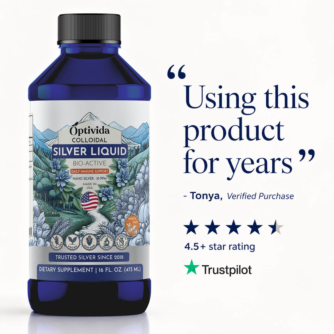 Silver Liquid 16 oz- 10ppm