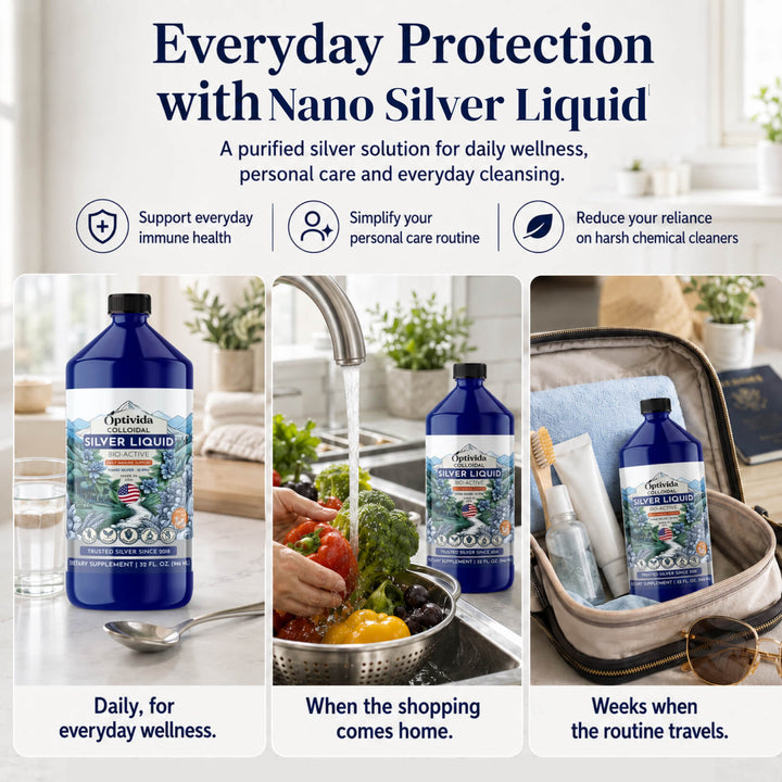 Silver Liquid - 32 oz. - 10ppm