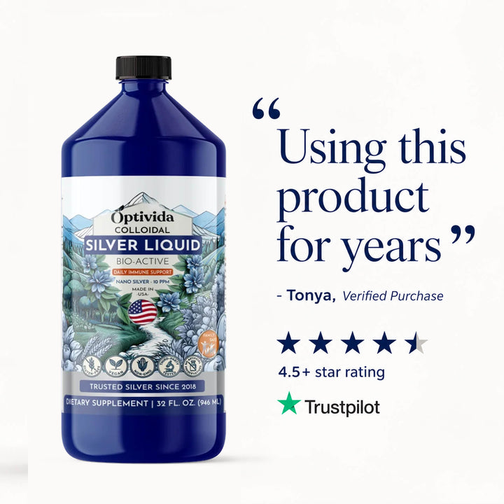 Silver Liquid - 32 oz. - 10ppm