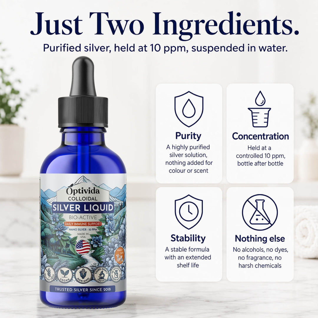 Silver Liquid - 4 oz. - 10ppm
