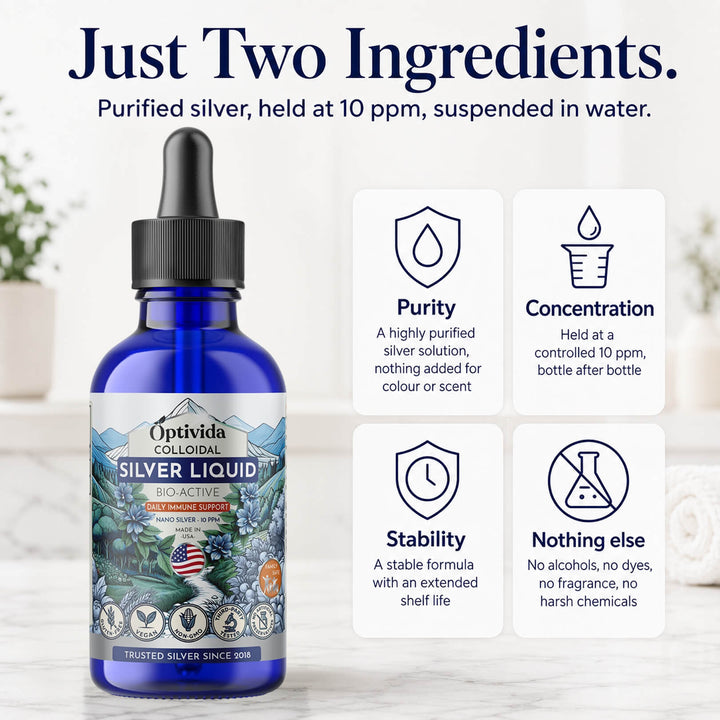 Silver Liquid - 4 oz. - 10ppm