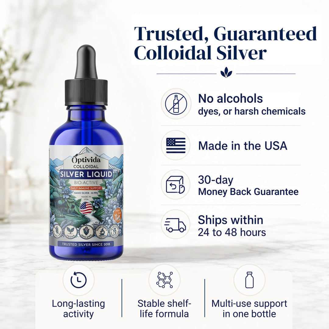 Silver Liquid - 4 oz. - 10ppm