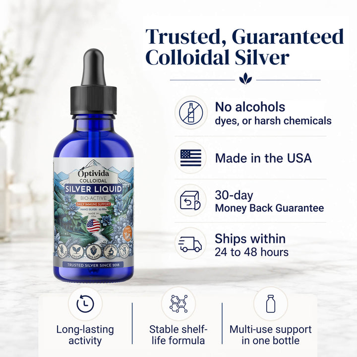 Silver Liquid - 4 oz. - 10ppm