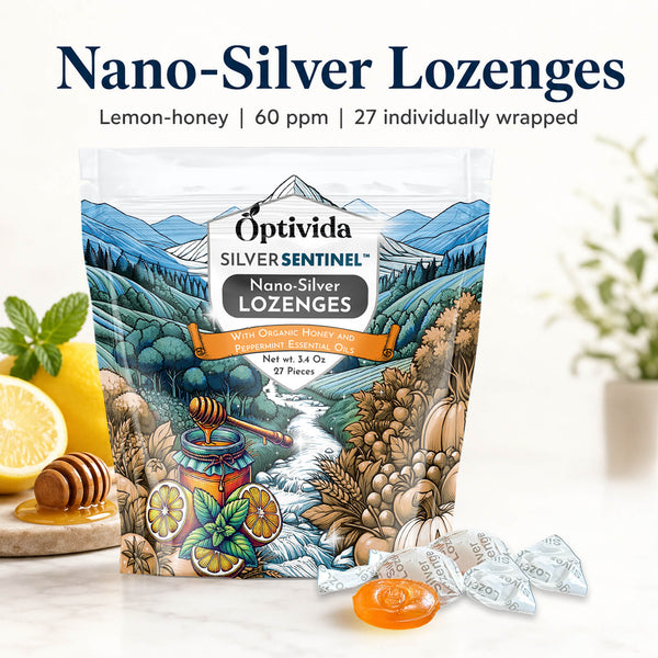 Silver Lozenges - Lemon-honey - 27 Pieces
