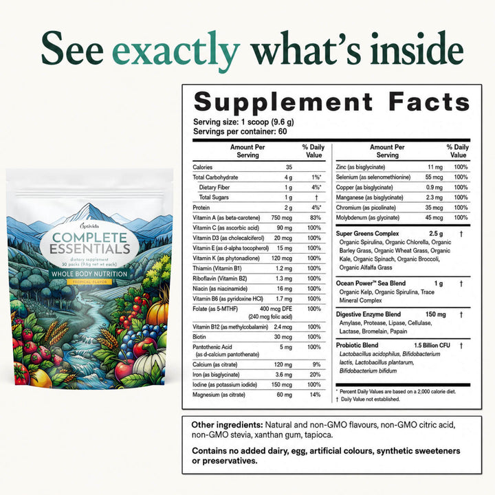 Complete Essentials Multivitamin 30pk