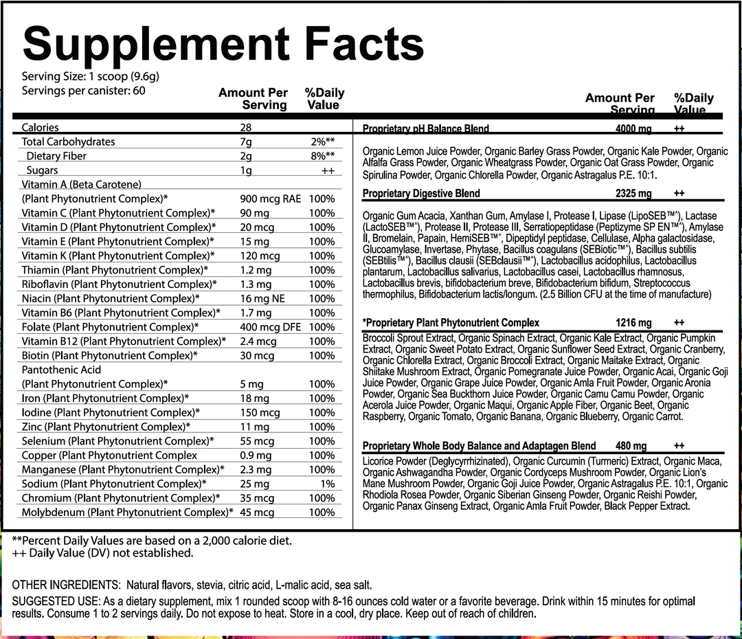 Complete Essentials Family Canister (60 servings)