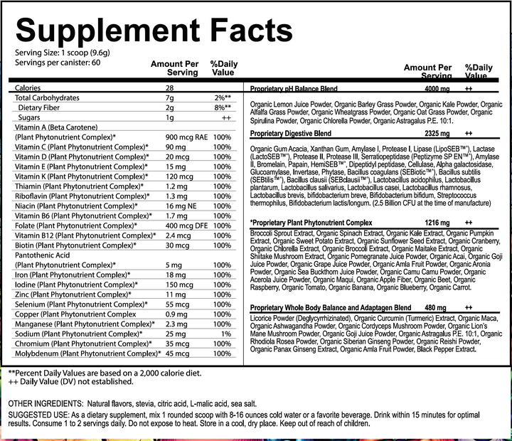 Complete Essentials Family Canister (60 servings)