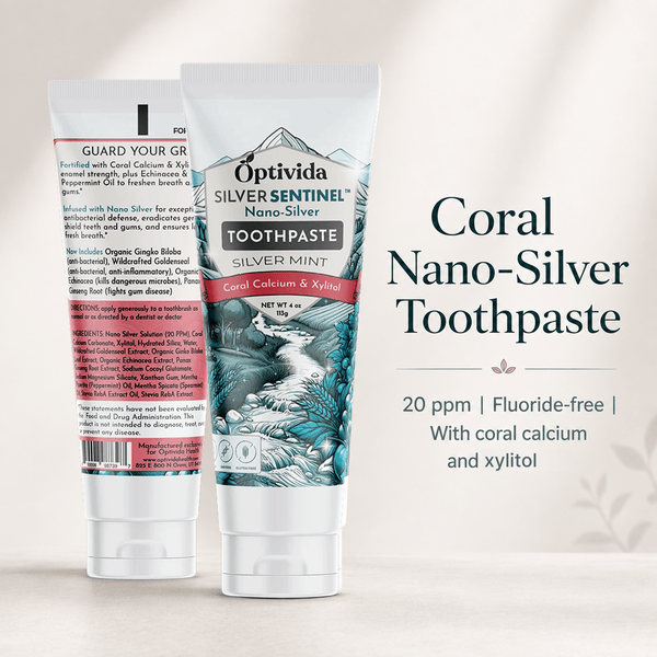 Coral Nano-Silver Toothpaste 20 ppm