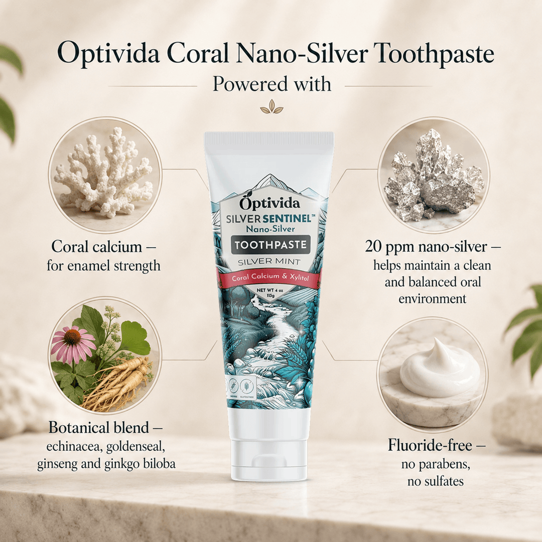 Coral Nano-Silver Toothpaste 20 ppm