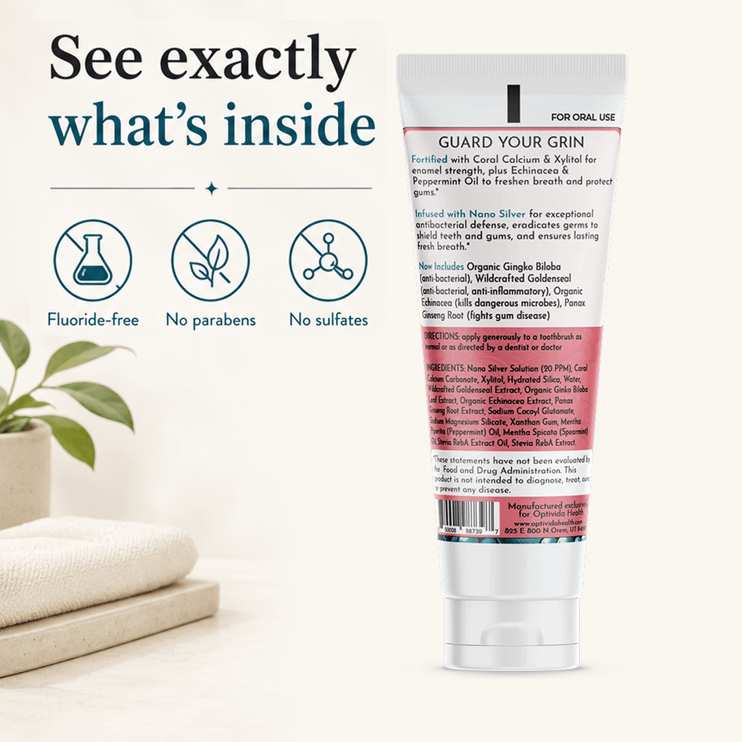 Coral Nano-Silver Toothpaste 20 ppm