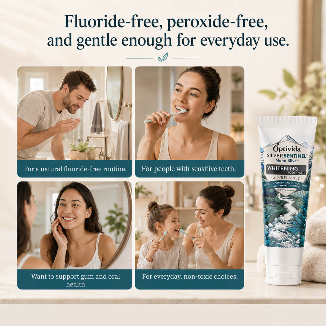 Silver Whitening Toothpaste 4oz