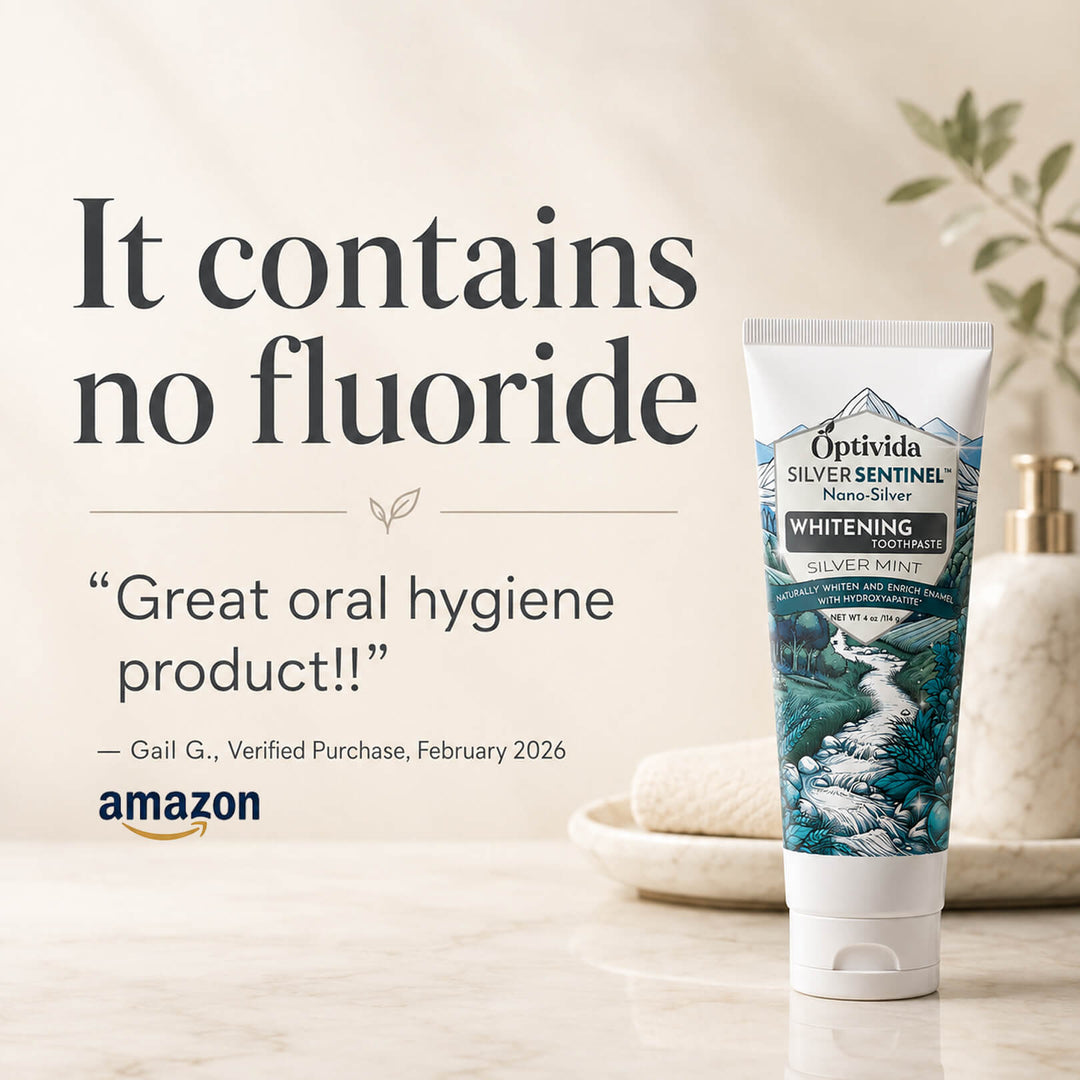 Silver Whitening Toothpaste 4oz