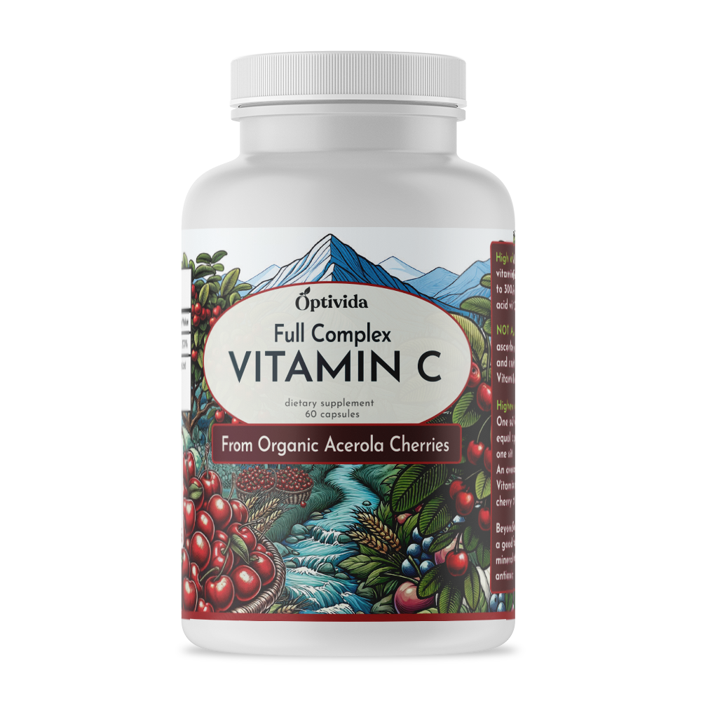 Organic Vitamin C – Pure & Potent | Optivida – Optivida Health