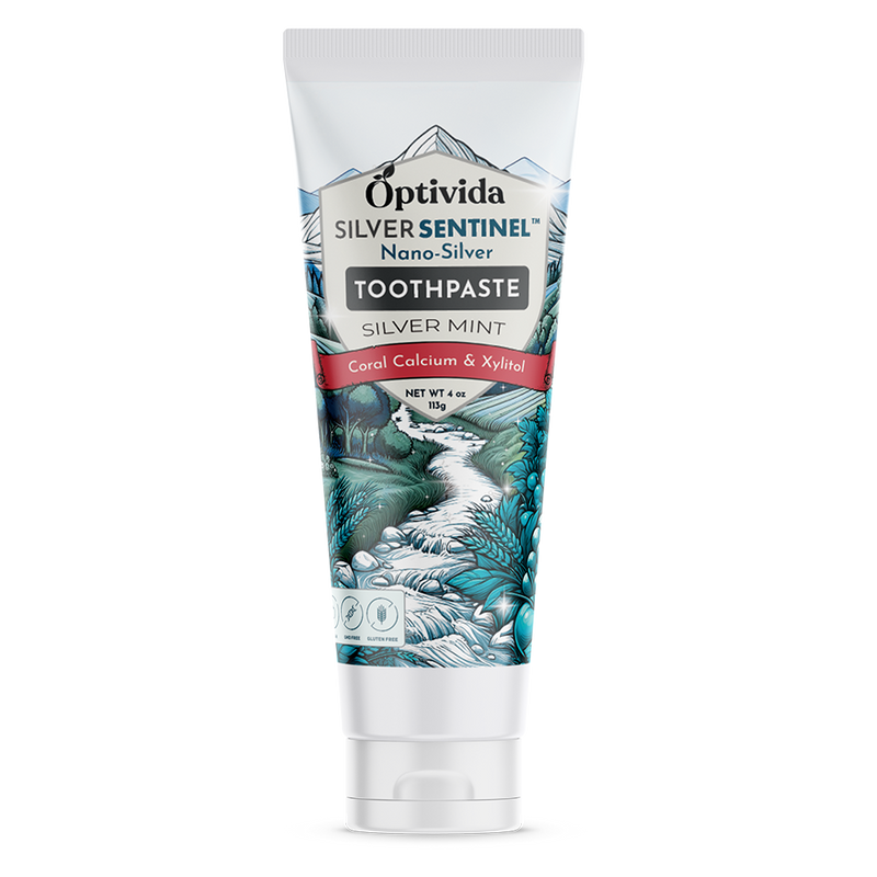Coral Nano-Silver Toothpaste 20 ppm – Optivida Health