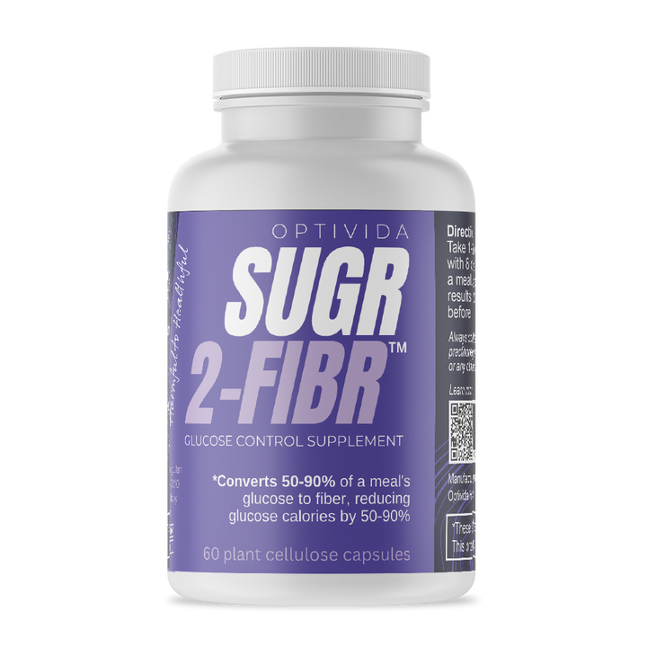 SugR-2-Fibr - 500mg caps - 60 capsules – Optivida Health